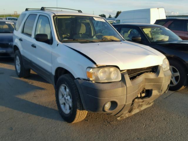 1FMYU93145KA70978 - 2005 FORD ESCAPE XLT WHITE photo 1