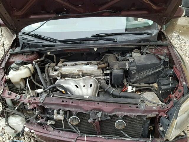 JTKDE167370168781 - 2007 TOYOTA SCION TC PURPLE photo 7