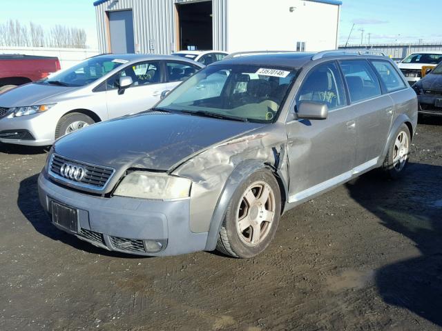 WA1YD64B62N101016 - 2002 AUDI ALLROAD BROWN photo 2