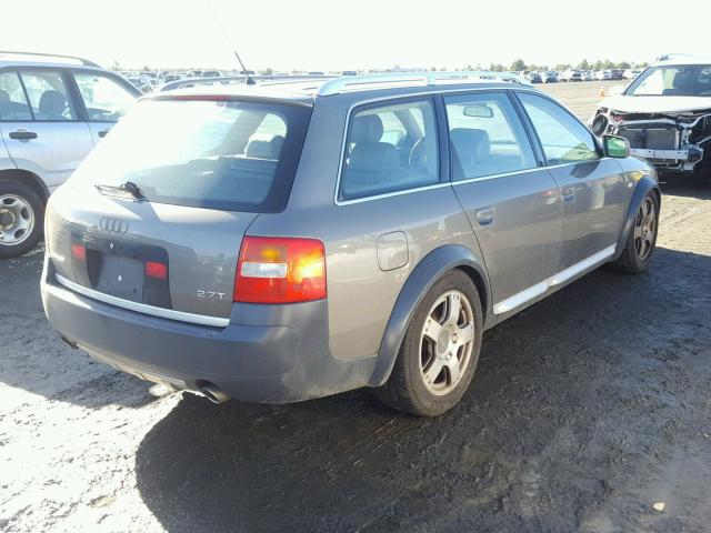 WA1YD64B62N101016 - 2002 AUDI ALLROAD BROWN photo 4