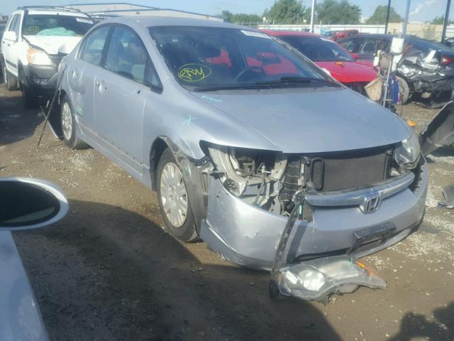 1HGFA46586L000161 - 2006 HONDA CIVIC GX SILVER photo 1