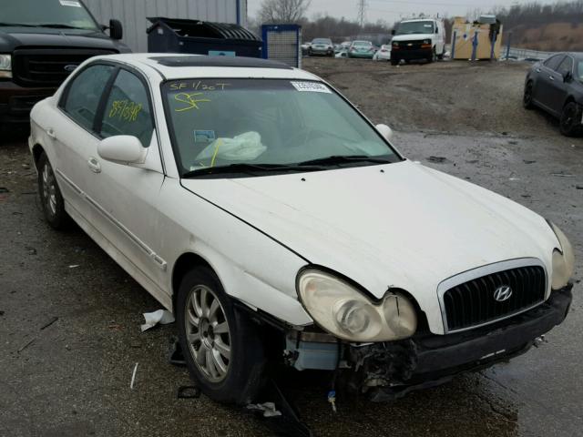 KMHWF35H94A979697 - 2004 HYUNDAI SONATA GLS WHITE photo 1