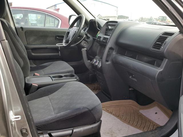 SHSRD78846U442328 - 2006 HONDA CR-V EX GRAY photo 5