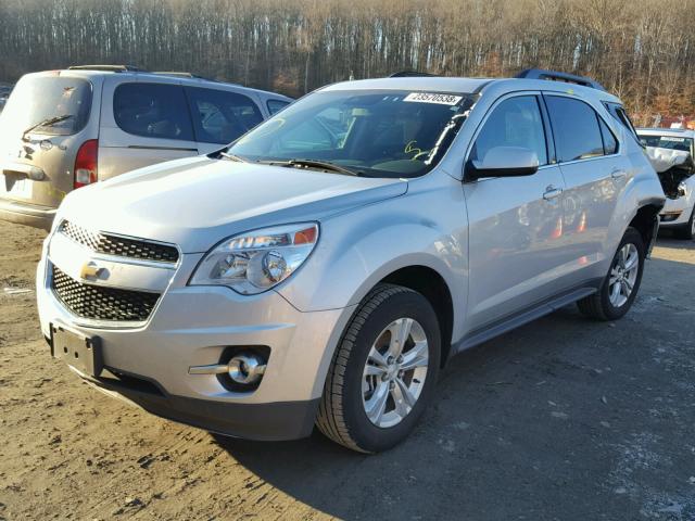 2GNFLGEK0F6411085 - 2015 CHEVROLET EQUINOX LT SILVER photo 2