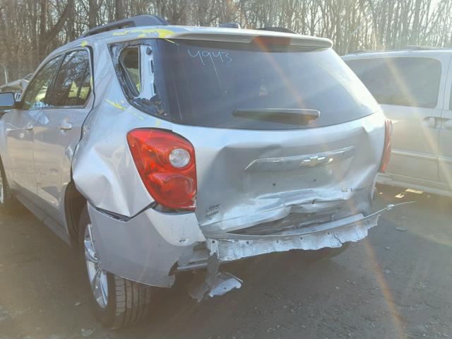 2GNFLGEK0F6411085 - 2015 CHEVROLET EQUINOX LT SILVER photo 9