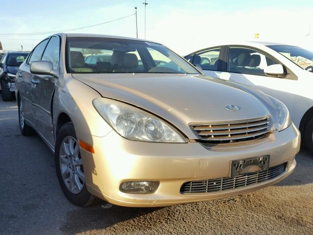 JTHBF30G836009907 - 2003 LEXUS ES 300 GOLD photo 1