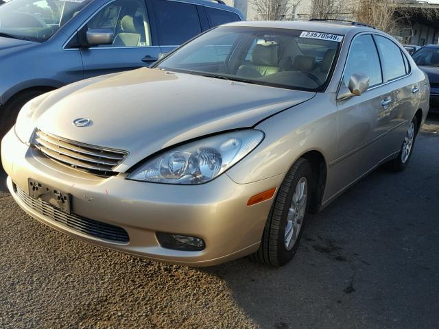 JTHBF30G836009907 - 2003 LEXUS ES 300 GOLD photo 2