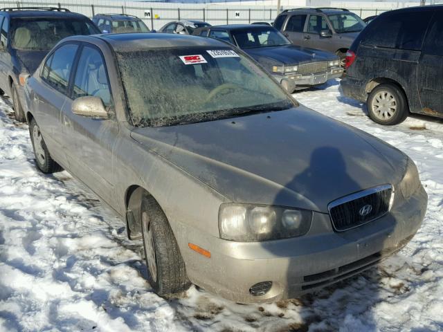 KMHDN45D13U558714 - 2003 HYUNDAI ELANTRA GL TAN photo 1