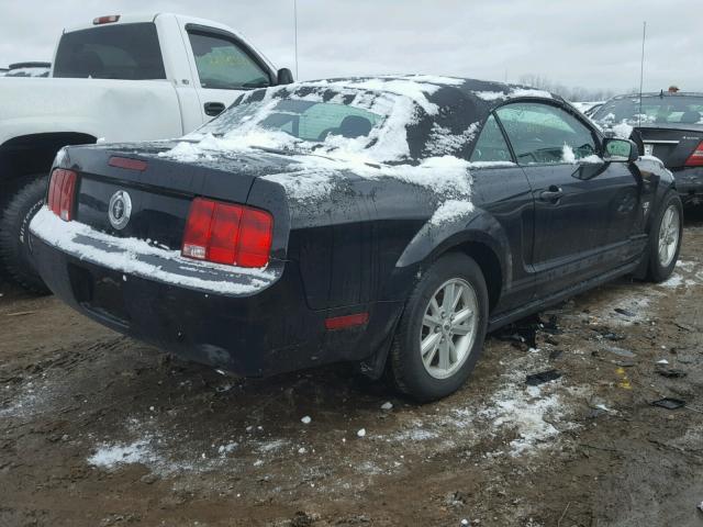 1ZVHT84N395132276 - 2009 FORD MUSTANG BLACK photo 4