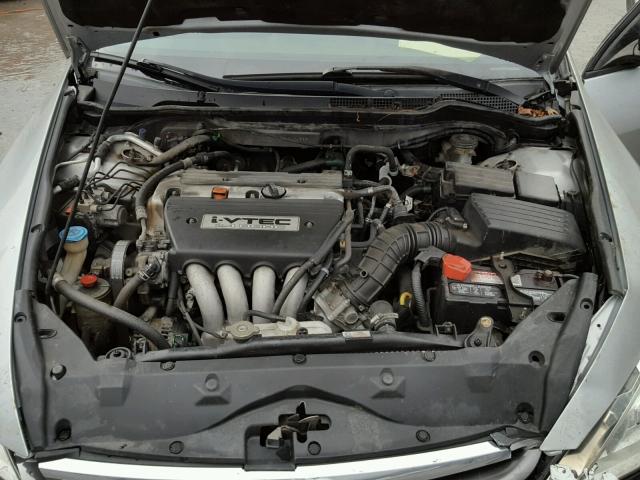 1HGCM56116A145681 - 2006 HONDA ACCORD VAL SILVER photo 7