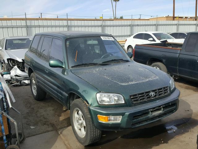 JT3GP10V4Y7067509 - 2000 TOYOTA RAV4 GREEN photo 1