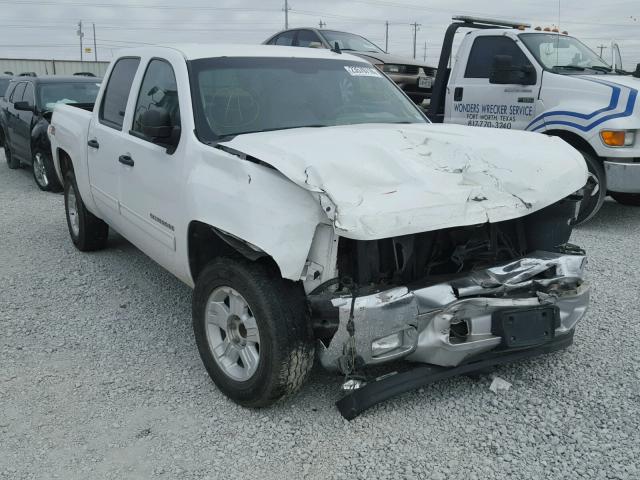 3GCPCSE04CG216363 - 2012 CHEVROLET SILVERADO WHITE photo 1