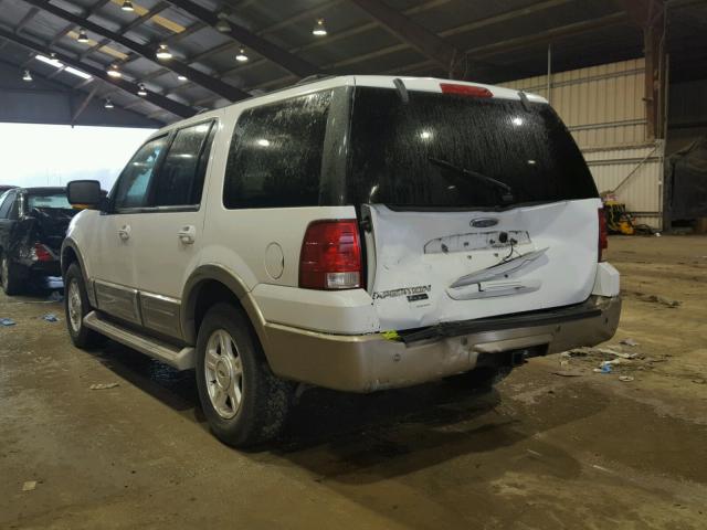 1FMPU17L43LC60067 - 2003 FORD EXPEDITION WHITE photo 3