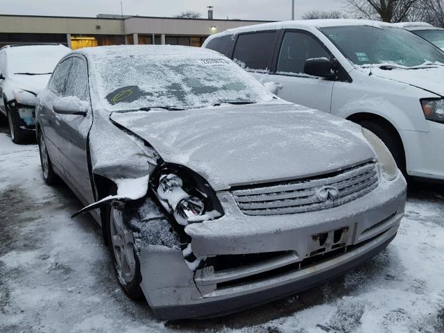 JNKCV51F14M719141 - 2004 INFINITI G35 SILVER photo 1