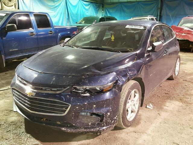 1G1ZB5ST5GF234964 - 2016 CHEVROLET MALIBU LS ლურჯი ფოტო 2