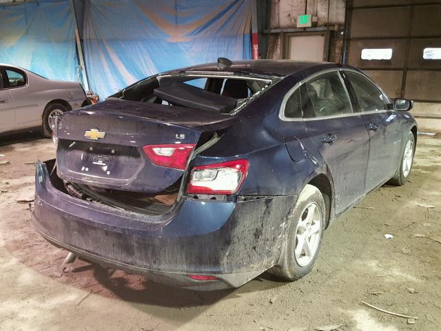 1G1ZB5ST5GF234964 - 2016 CHEVROLET MALIBU LS ლურჯი ფოტო 4