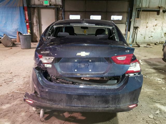 1G1ZB5ST5GF234964 - 2016 CHEVROLET MALIBU LS ლურჯი ფოტო 9