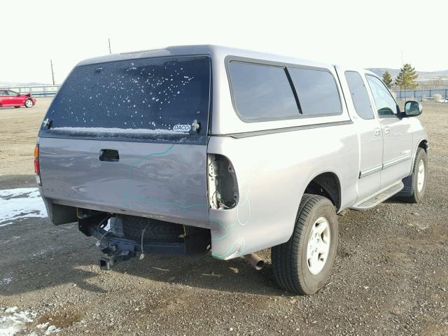 5TBRT3417YS082216 - 2000 TOYOTA TUNDRA ACC GRAY photo 4