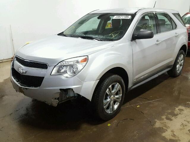 2GNALBEK2C6362478 - 2012 CHEVROLET EQUINOX LS SILVER photo 2