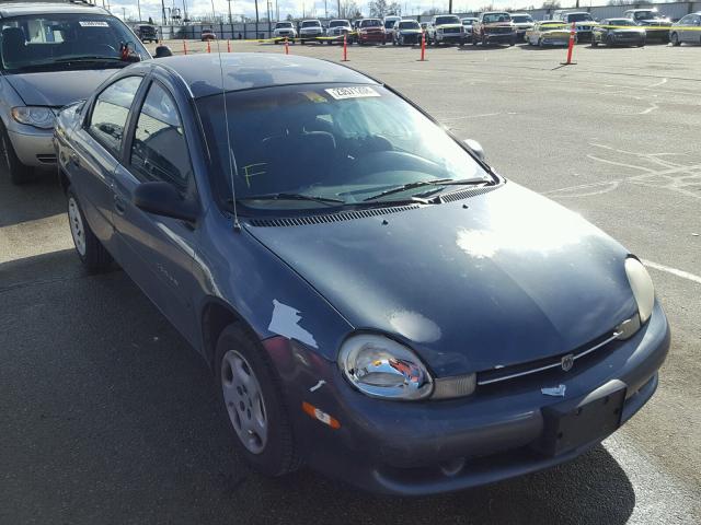 1B3ES46C91D271126 - 2001 DODGE NEON SE BLUE photo 1