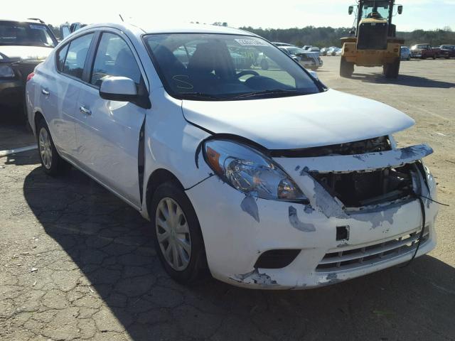 3N1CN7AP2CL822103 - 2012 NISSAN VERSA S WHITE photo 1