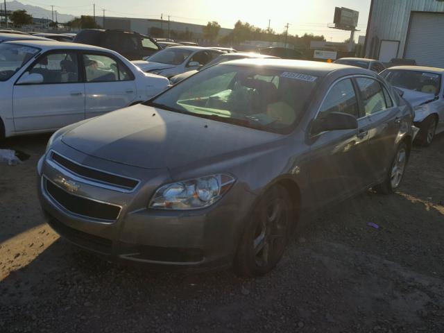 1G1ZB5E09CF163876 - 2012 CHEVROLET MALIBU LS BROWN photo 2