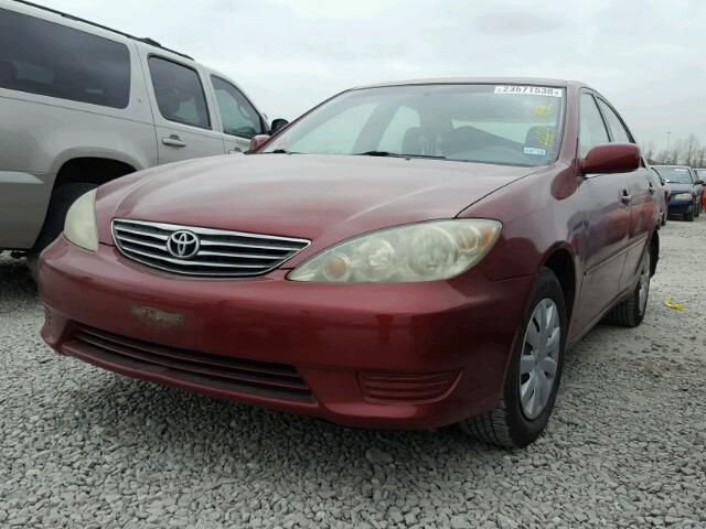 4T1BE32K25U068418 - 2005 TOYOTA CAMRY LE BURGUNDY photo 2