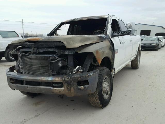 3C6UD5KL5CG187530 - 2012 DODGE RAM 2500 L WHITE photo 2