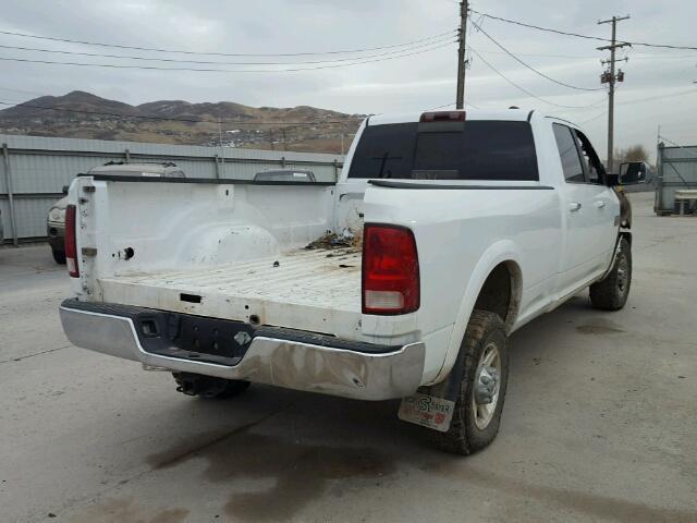 3C6UD5KL5CG187530 - 2012 DODGE RAM 2500 L WHITE photo 4