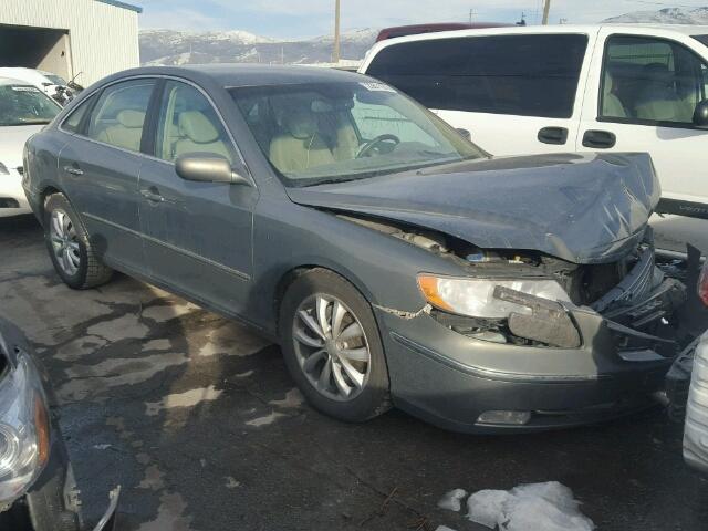 KMHFC46F36A114416 - 2006 HYUNDAI AZERA SE GRAY photo 1