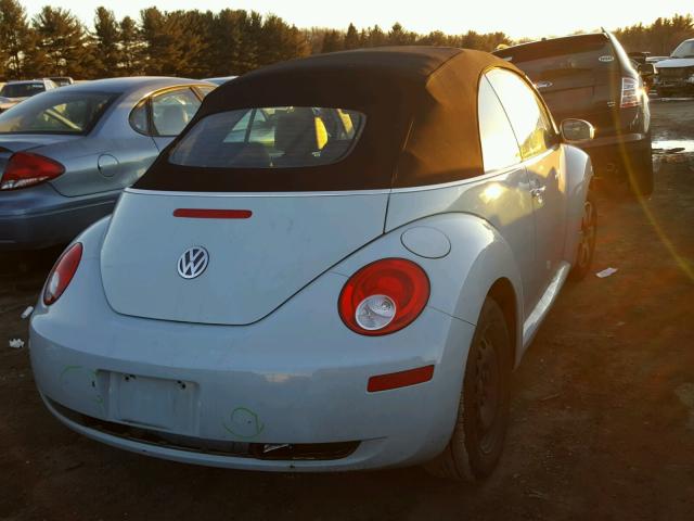 3VWRF31Y86M305986 - 2006 VOLKSWAGEN NEW BEETLE 青色 照片 4