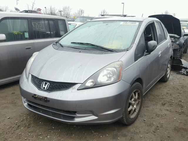 JHMGE88259S030129 - 2009 HONDA FIT SILVER photo 2