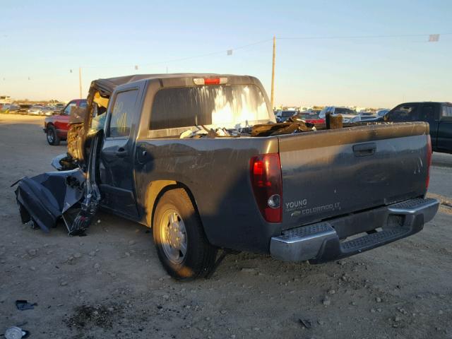 1GCCS33E688222250 - 2008 CHEVROLET COLORADO L GRAY photo 3