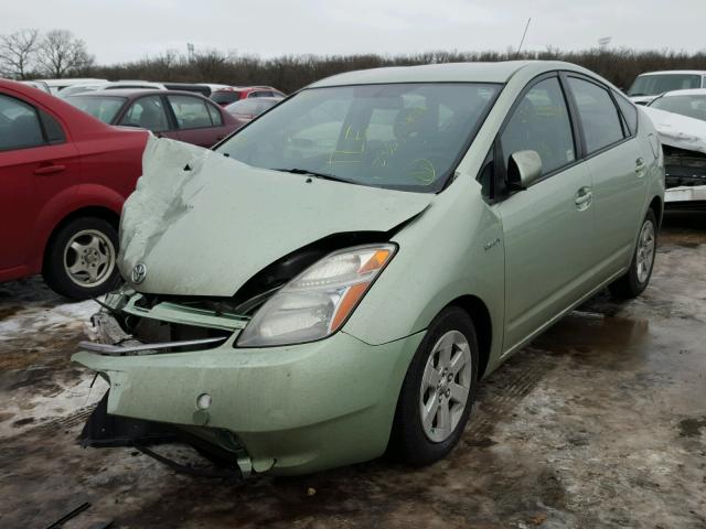 JTDKB20U387711924 - 2008 TOYOTA PRIUS GREEN photo 2