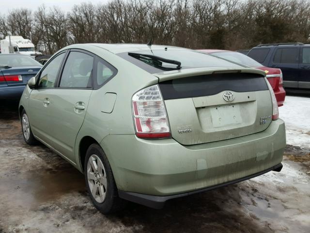 JTDKB20U387711924 - 2008 TOYOTA PRIUS GREEN photo 3