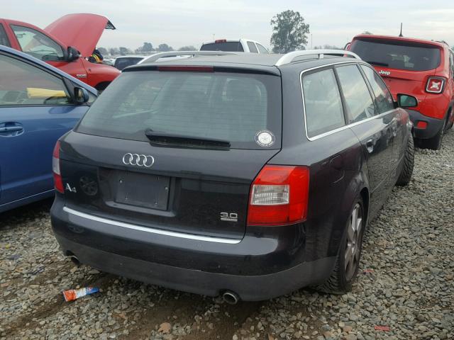 WAUVT68E02A307792 - 2002 AUDI A4 3.0 AVA BLACK photo 4