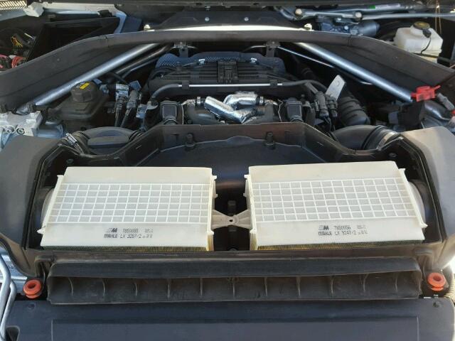 5YMKW8C57G0R43114 - 2016 BMW X6 WHITE photo 7