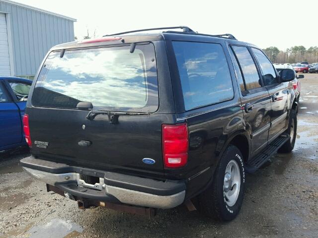 1FMEU18W3VLA72062 - 1997 FORD EXPEDITION BLACK photo 4