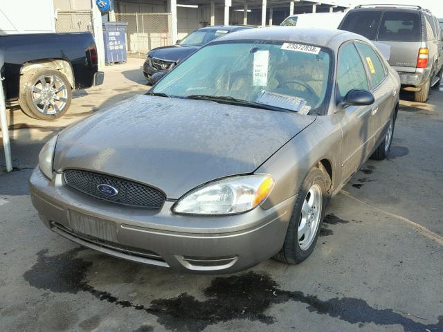 1FAFP53U67A146415 - 2007 FORD TAURUS SE TAN photo 2