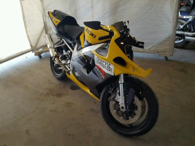 JS1GR7HA932105309 - 2003 SUZUKI GSX-R750 YELLOW photo 1