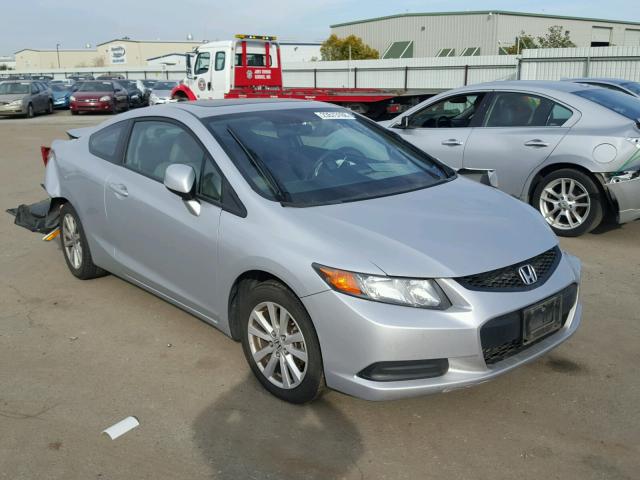 2HGFG3B06CH503120 - 2012 HONDA CIVIC EXL SILVER photo 1