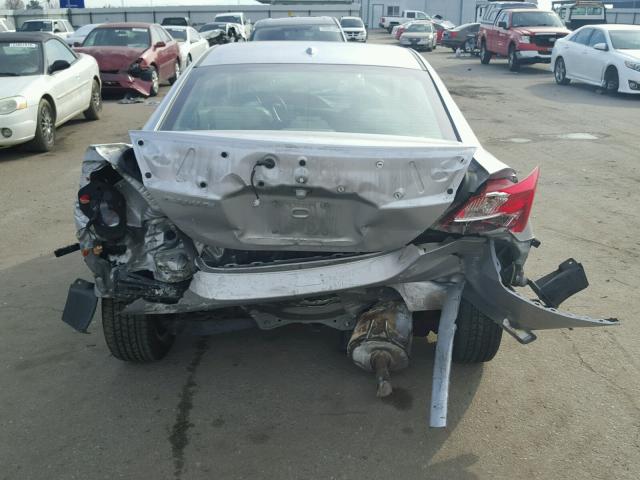 2HGFG3B06CH503120 - 2012 HONDA CIVIC EXL SILVER photo 9