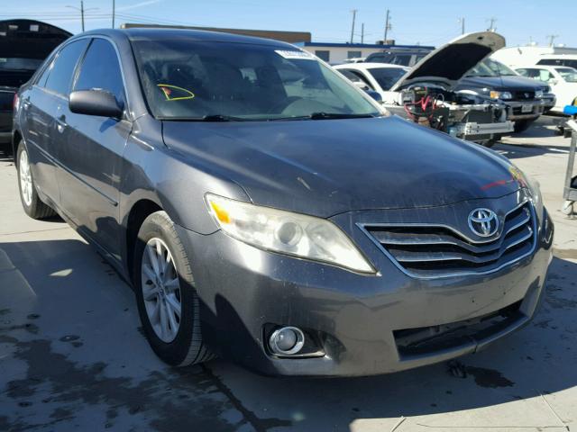 4T4BF3EK7AR060954 - 2010 TOYOTA CAMRY BASE GRAY photo 1