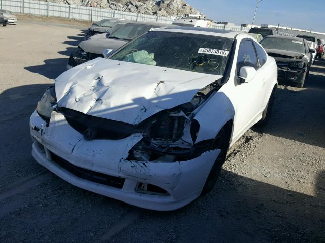 JH4DC54815S018006 - 2005 ACURA RSX WHITE photo 2