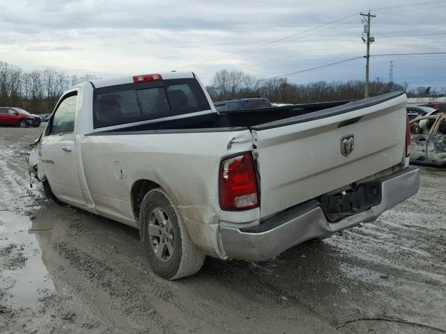 3D7JB1EP4BG524315 - 2011 DODGE RAM 1500 WHITE photo 3