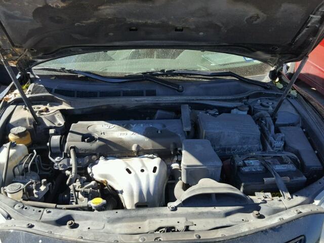 4T1BE46K59U402138 - 2009 TOYOTA CAMRY BASE BLACK photo 7