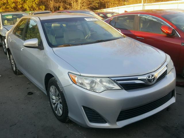 4T1BF1FK1CU038481 - 2012 TOYOTA CAMRY BASE SILVER photo 1