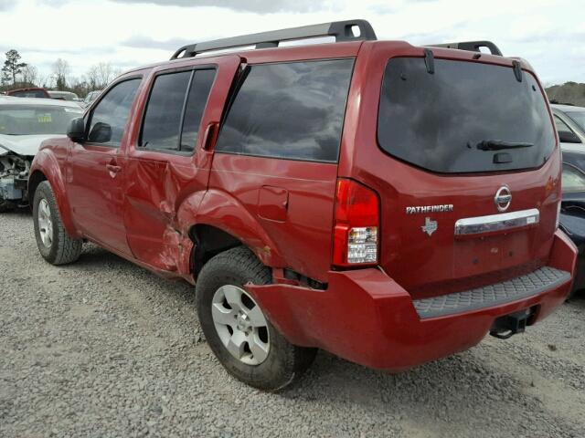 5N1AR1NN2AC613303 - 2010 NISSAN PATHFINDER RED photo 3