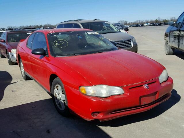 2G1WW12E959155207 - 2005 CHEVROLET MONTE CARL 红色 照片 1