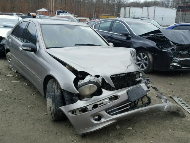 WDBRF92HX6F752807 - 2006 MERCEDES-BENZ C GENERATI SILVER photo 1